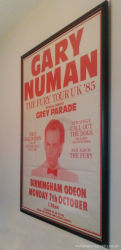 Gary Numan 1985 Venue Poster Birmingham